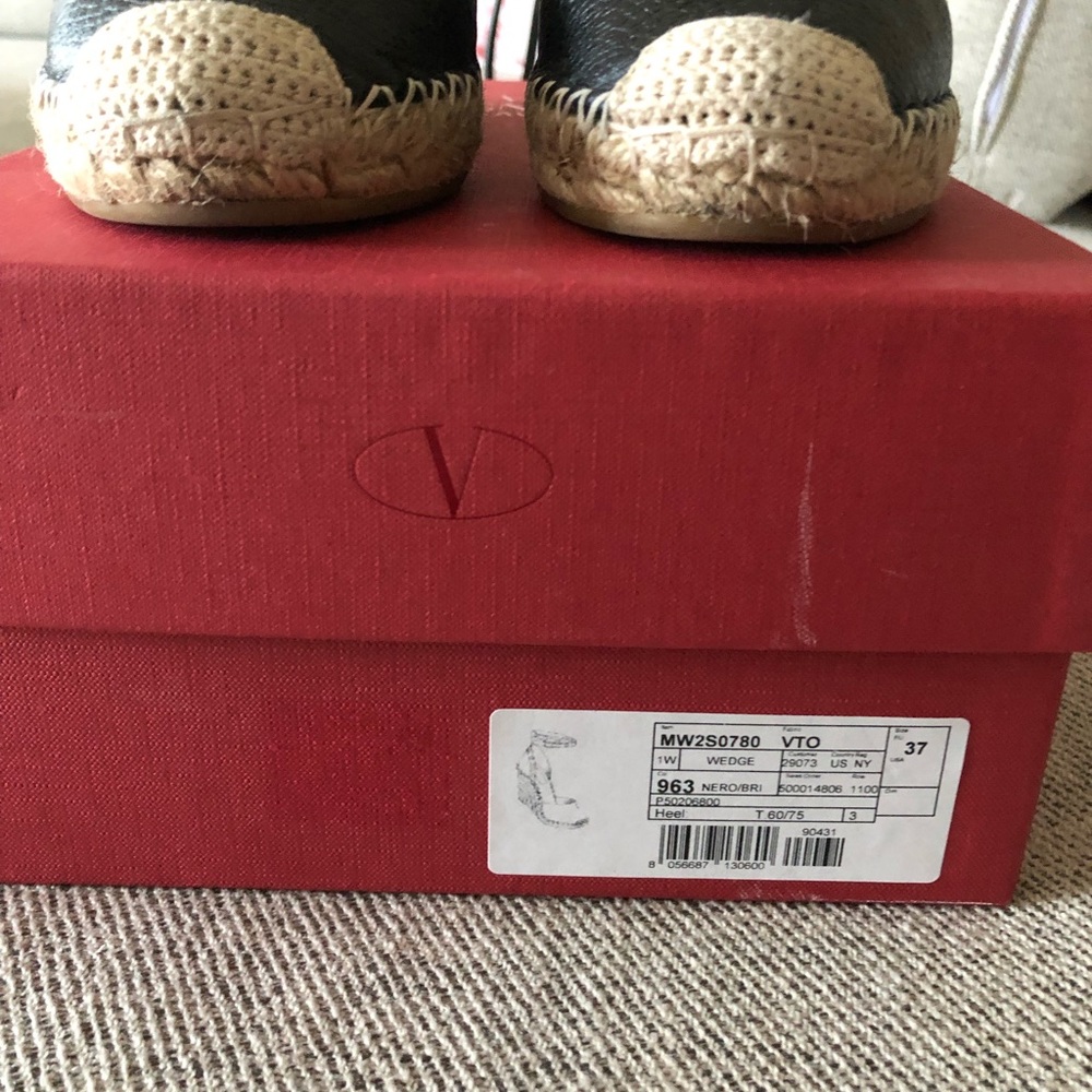 ❌ SOLD VALENTINO Rockstud Espadrilles - Picture 3 of 7